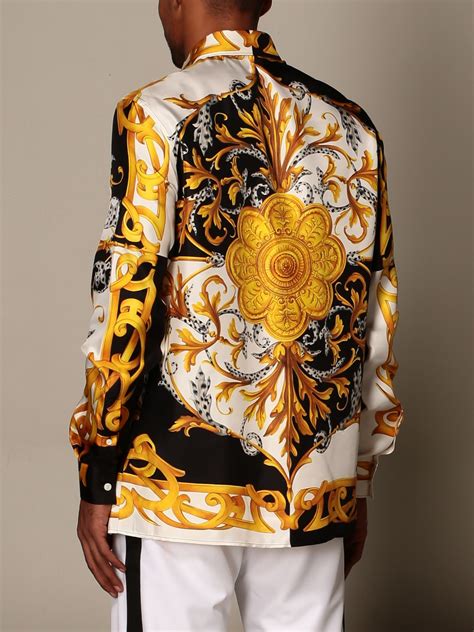 camisas vaqueras versace|Versace Camisas Hombre .